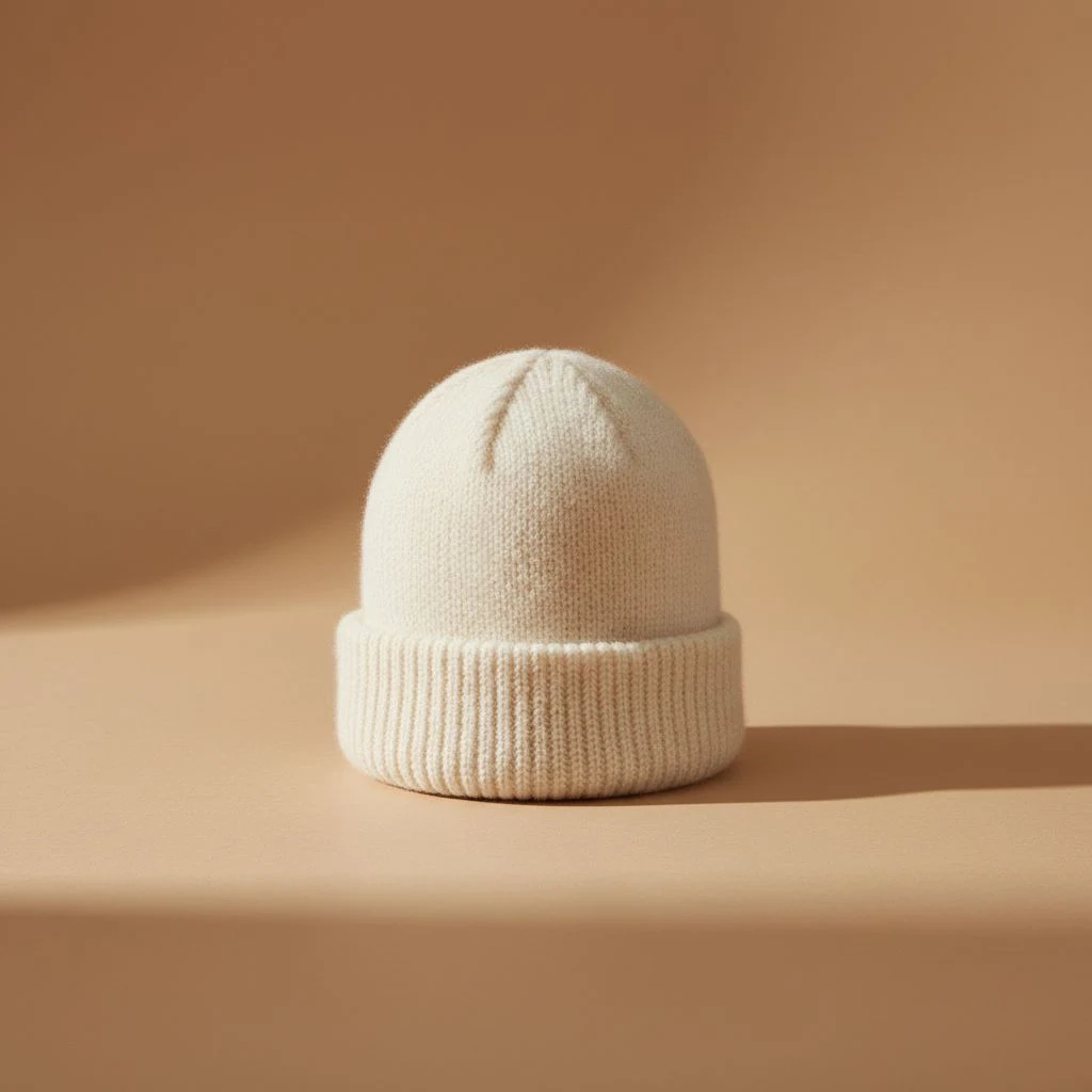 knitted baby hat