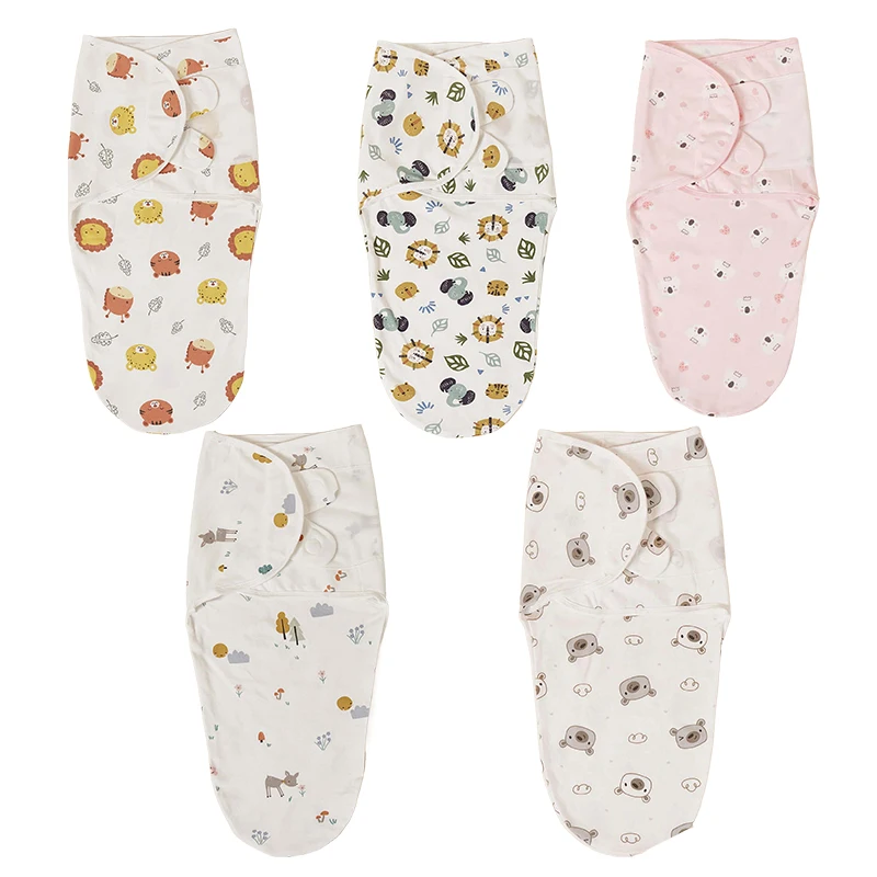 100%Cotton Babies Sleeping Bags Newborn Swaddle Sleepsack 0-3 Months Baby Swaddling Bedding