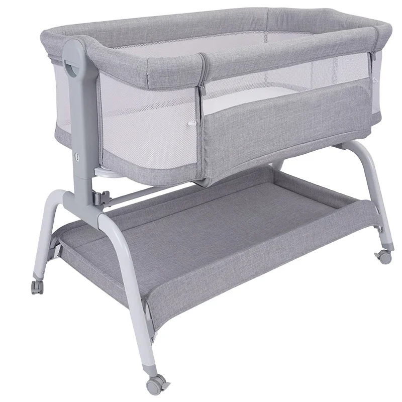 Baby Bedside Crib Bassinet New Design Height Adjustable