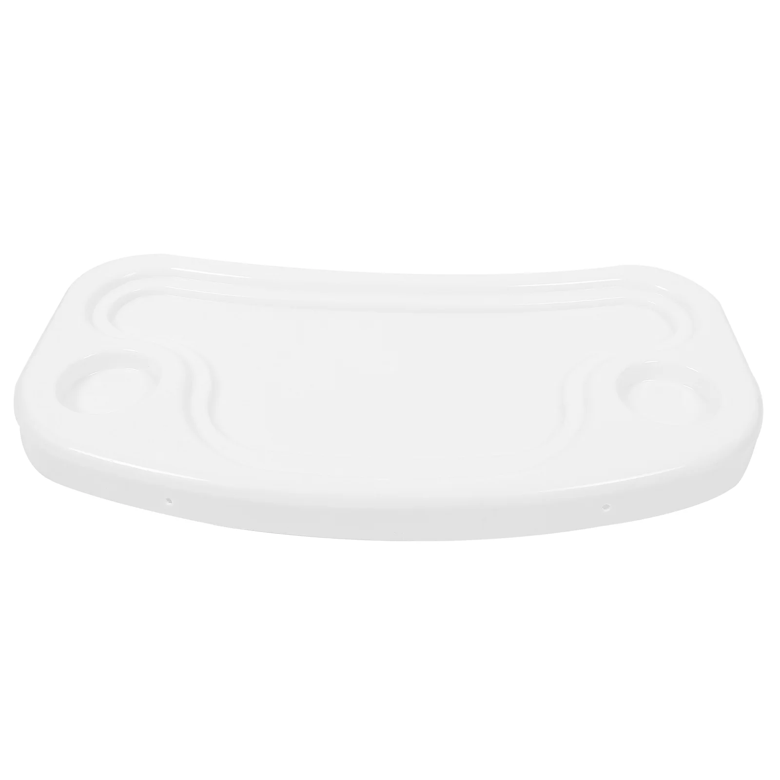 High Chairs Children’s Dining Plate Plastic Tray Baby Universal Dinning for White Wooden Meal