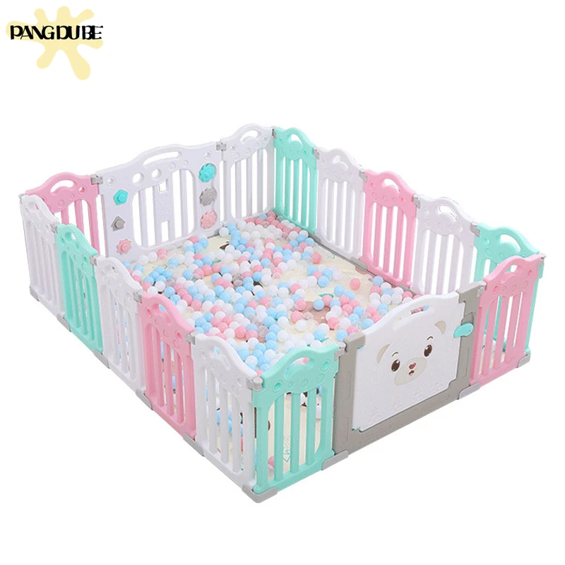 Indoor Baby Playground Baby Playpen for Children Ball Pit Edible PP Baby Ball Pool Kids Ball Pit Playpen Baby Fence Play Yard