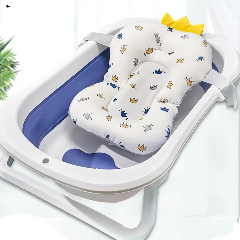 Kids Foldable New Design Bath Temperature Sensing Tub for Born Baby Small Tub Products Infant Accessories