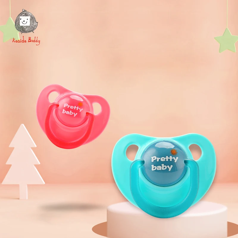 Silicon nipple pacifier for baby YUEHUO High Quality Food Grade BPA Free silicon nipple pacifier for baby