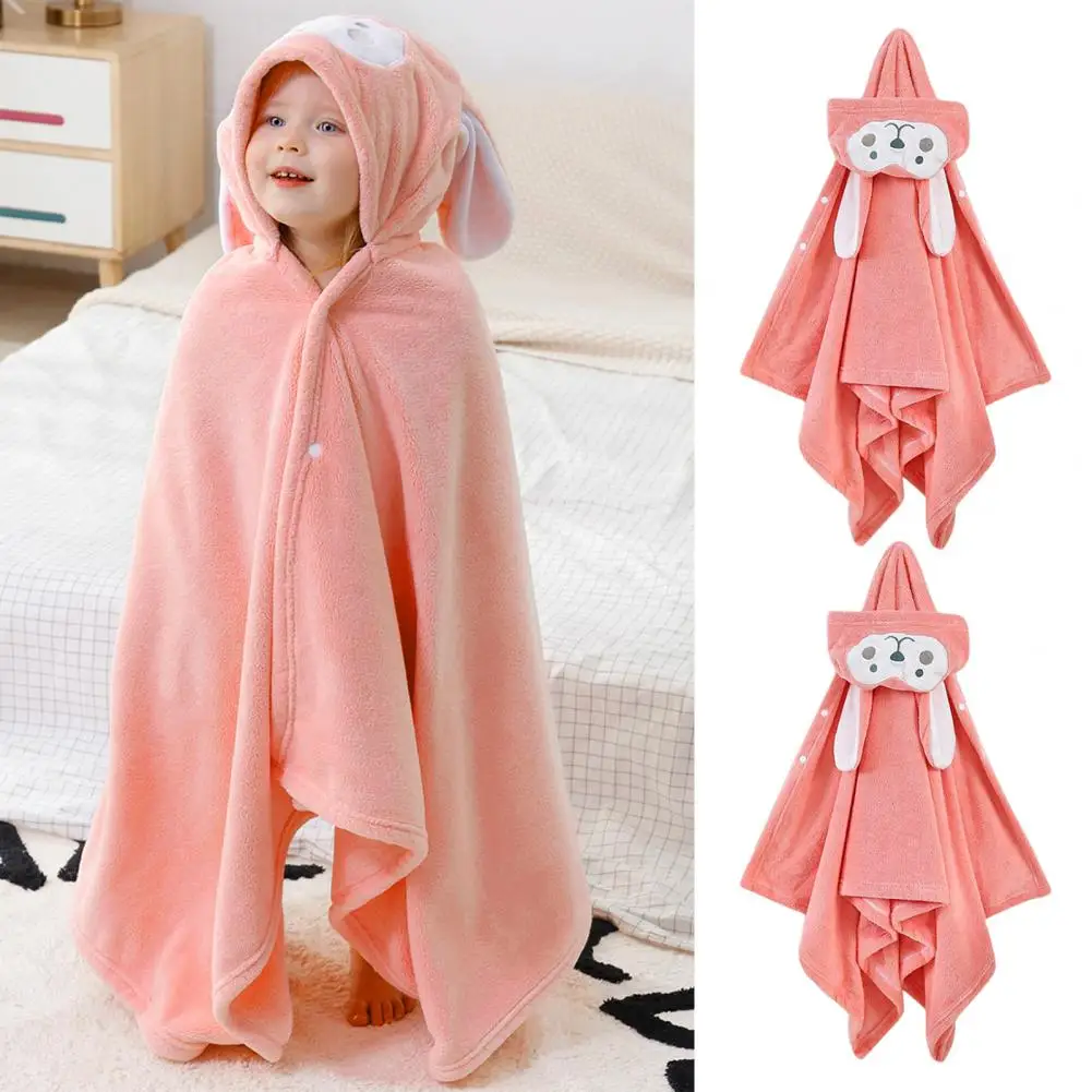 Toddler Baby Hooded Towels Newborn Kids Bathrobe Super Soft Bath Towel Blanket Warm Sleeping Swaddle Wrap For Infant Boys Girls