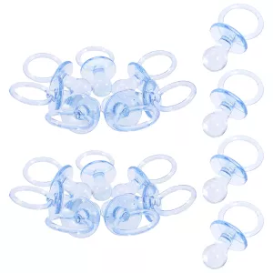 20 Pcs Pacifier Charm Baby Shower Games Boys Girls Plastic Party Supplies Prizes