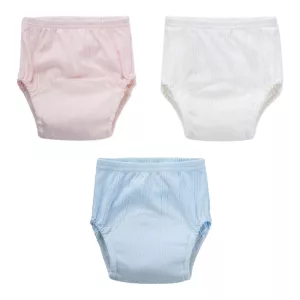 3 Pcs Newborn Diapers Baby Training Cartoon Potty Pants Cotton Nappy for Child