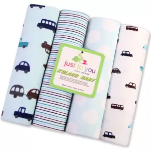 4 Pcs/Lot Baby Bed Sheet 100% Cotton 76*76cmSize Infant Cot Crib Sheet Girl Boy Baby Bedding Set Newborns Receiving Blanket