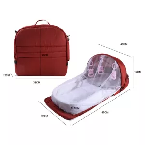 Baby Bed Portable Folding Crib Mosquito Net Portable Cots Newborn Sleep Bed Crib Anti-Bug Crib Sun Shelter