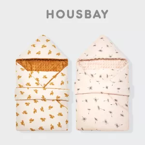 Baby Blanket Swaddle For Newborn Baby Swaddle Wrap 0-12 Months Newborn Sleeping Bag 100% Cotton Envelope For Discharge Winter