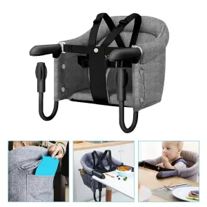 Baby Dining Table Chairs Collapsible Seat Fast Portable Feed Hook High Plastic Clip Feeding Seats