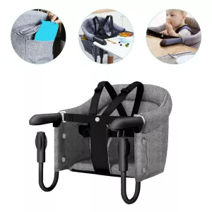 Baby Dining Table Chairs High Portable Attachable Hook Feeding Seats Tables Clip Plastic Child