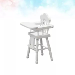 Baby High Chair Toys Table Seat Mold Kids Toddler Feeding Highchair Wood Dining Chairs