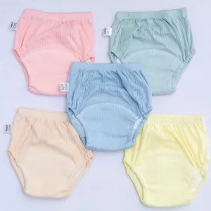 Baby Waterproof Reusable Training Pants Cute Cotton Baby Diaper Infant Shorts Nappies Panties Nappy Changing Underwear Cloth New