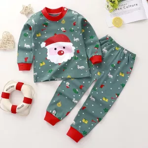 Cartoon Kid Sets2023Cotton Baby Girl Clothes Cute Animal Sets Girl Top+pant Sets Toddler Clothing Baby Boy Clothes Pajama Pants