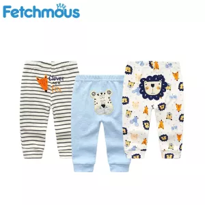 Fall Winter Newborn Infant Baby Boys Girls Thick Pants Bloomers PP long Pants Leggings Baby Cute Cartoon Pants