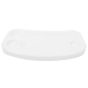 High Chairs Children's Dining Plate Plastic Tray Baby Universal Dinning for White Wooden Meal