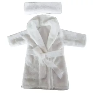 Hot Sale 60% Newborn Babys Softs Plush Photography Props Scarf Bathrobe Shower Costume Gift