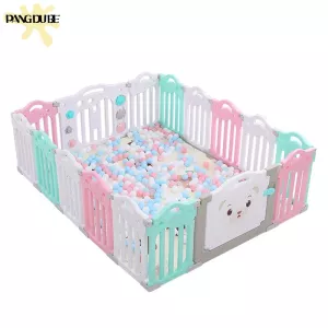 Indoor Baby Playground Baby Playpen for Children Ball Pit Edible PP Baby Ball Pool Kids Ball Pit Playpen Baby Fence Play Yard