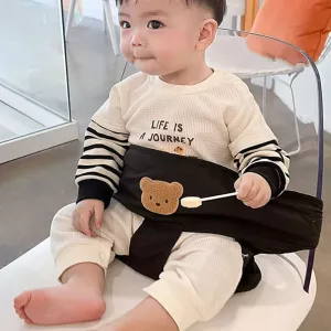 Portable Baby Seat Dining Chair Bag Baby Infant Safety Highchair Seat With Strap Belt Foldable Children Feeding High Chair Belt