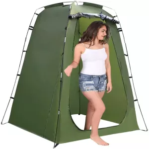 Portable Outdoor Shower Tent Portable Outdoor Shower Bath Changing Fitting Room Tent Shelter Camping Beach Privacy Toilet
