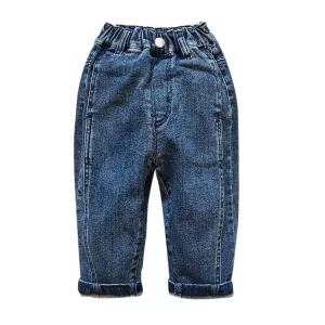 baby jeans kids jeans denim pants boys trousers blue spring autumn