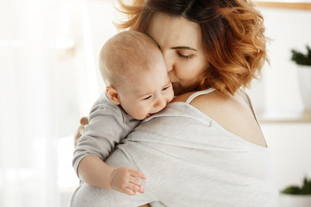 Mother Holding Baby